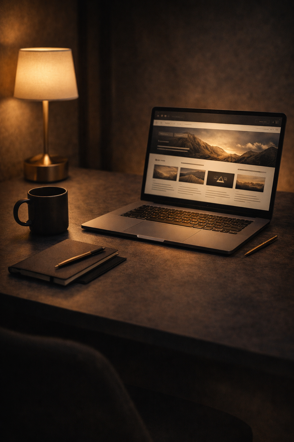 Ambiance accueillante et haut de gamme pour entrer en contact avec le studio